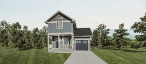 edgewater cottage small home plan