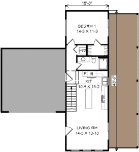 small two story loft modular home floor plan