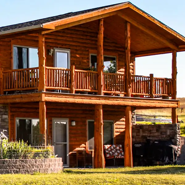 Cabin style modular home