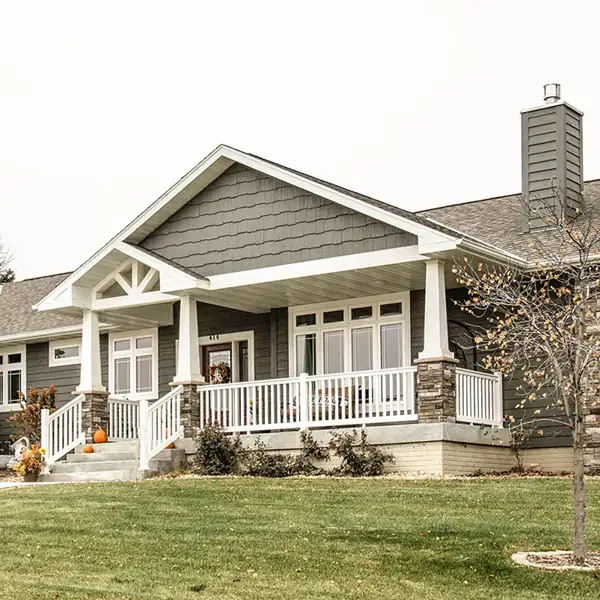 Single story modular home