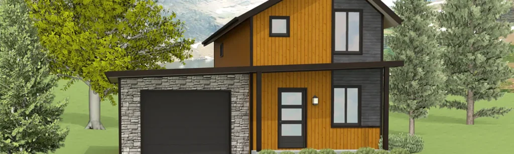 Edgewater Cottage two story floor plan