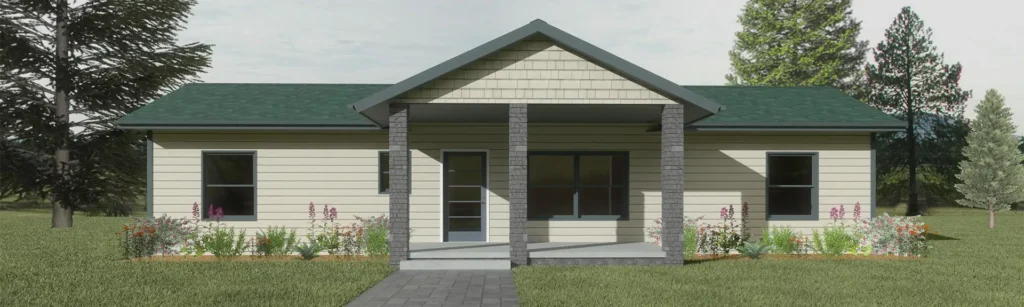 Olympia cabin floor plan