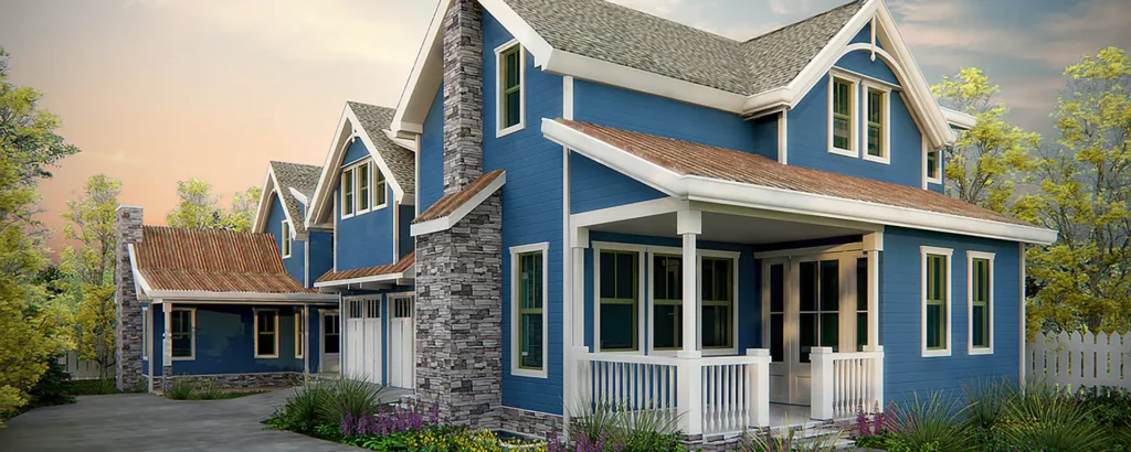 Two story modular home