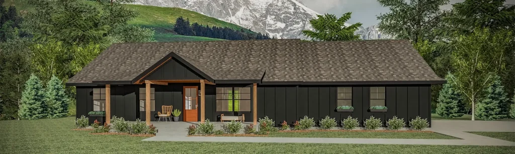 Pepperwood - single story floor plan