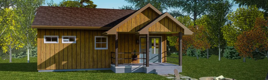 Ponca cabin floor plan