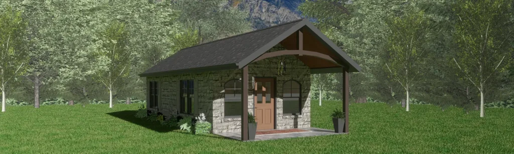 Santa Fe - cabin floor plan