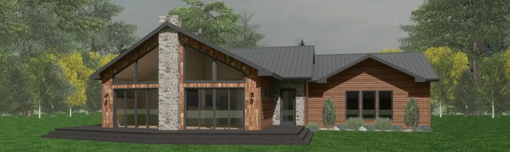 Sawbox - cabin floor plan